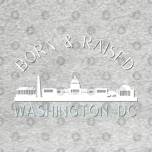 I love this city My home Washington DC USA city tall monument dc statehood by BoogieCreates